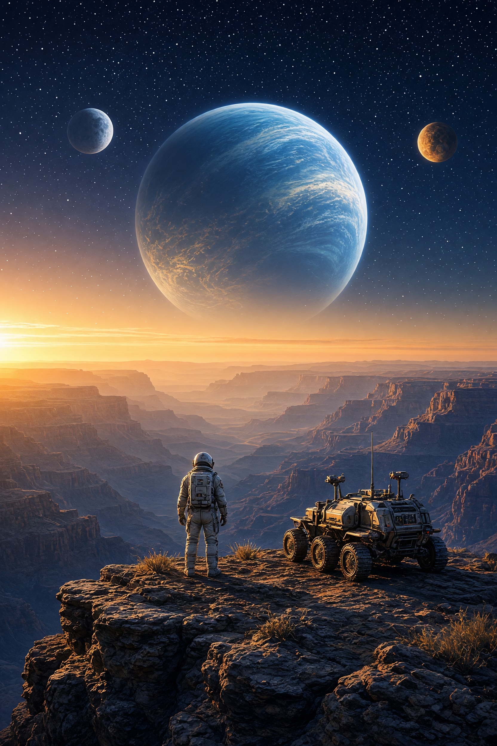 Space Exploration print artwork