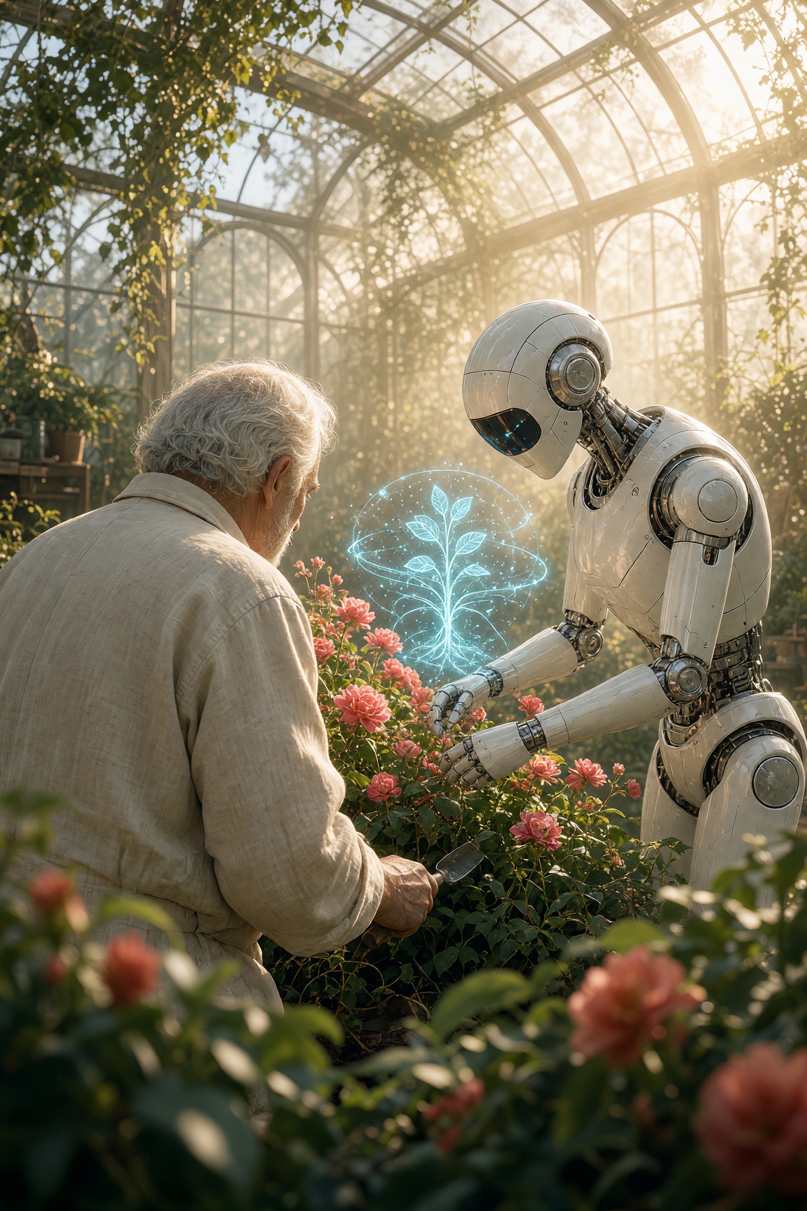 Human AI Futures print artwork