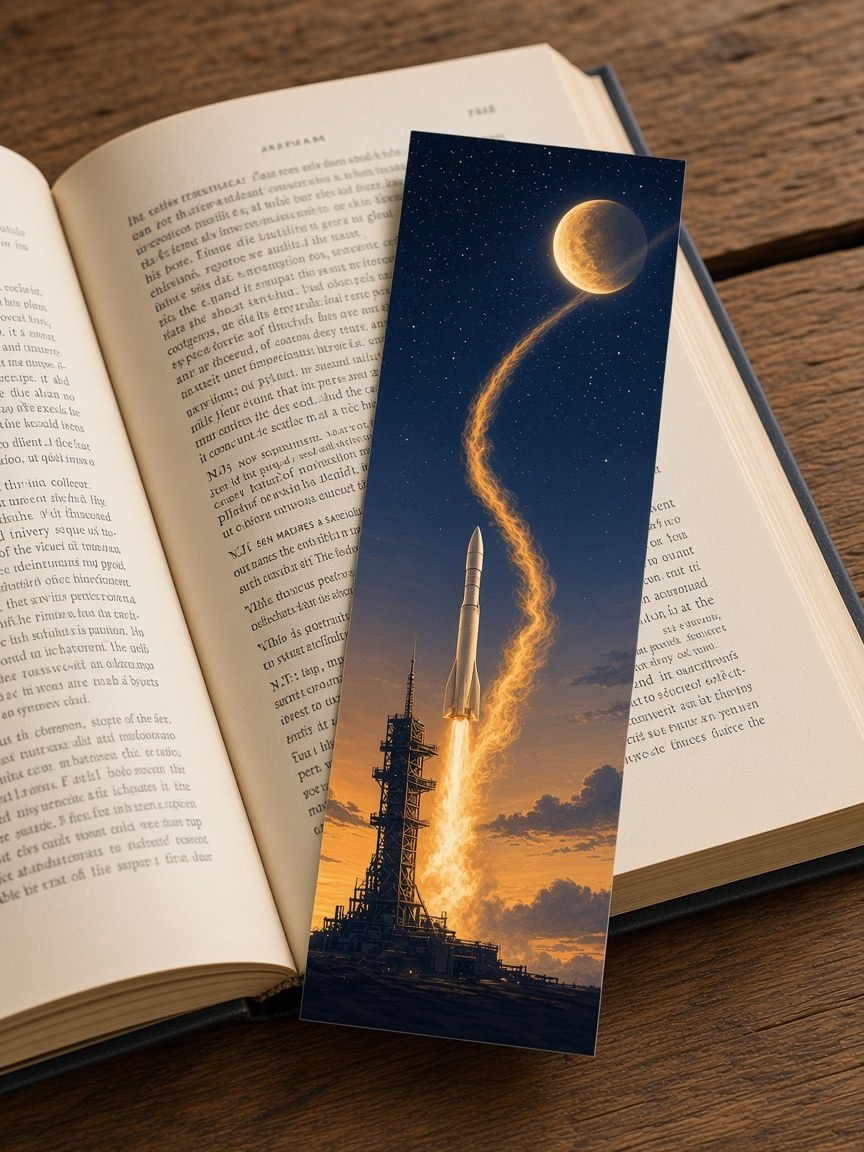 Space Exploration Bookmark