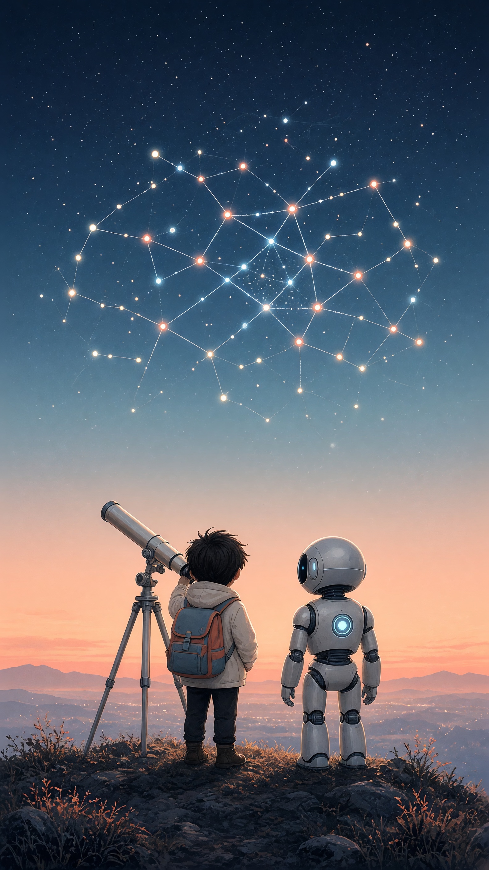 Human AI Futures print artwork