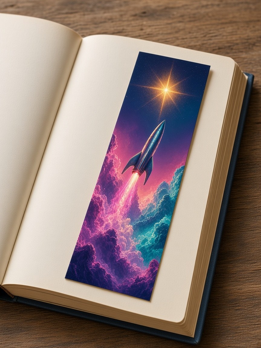 Cosmic Adventure Bookmark