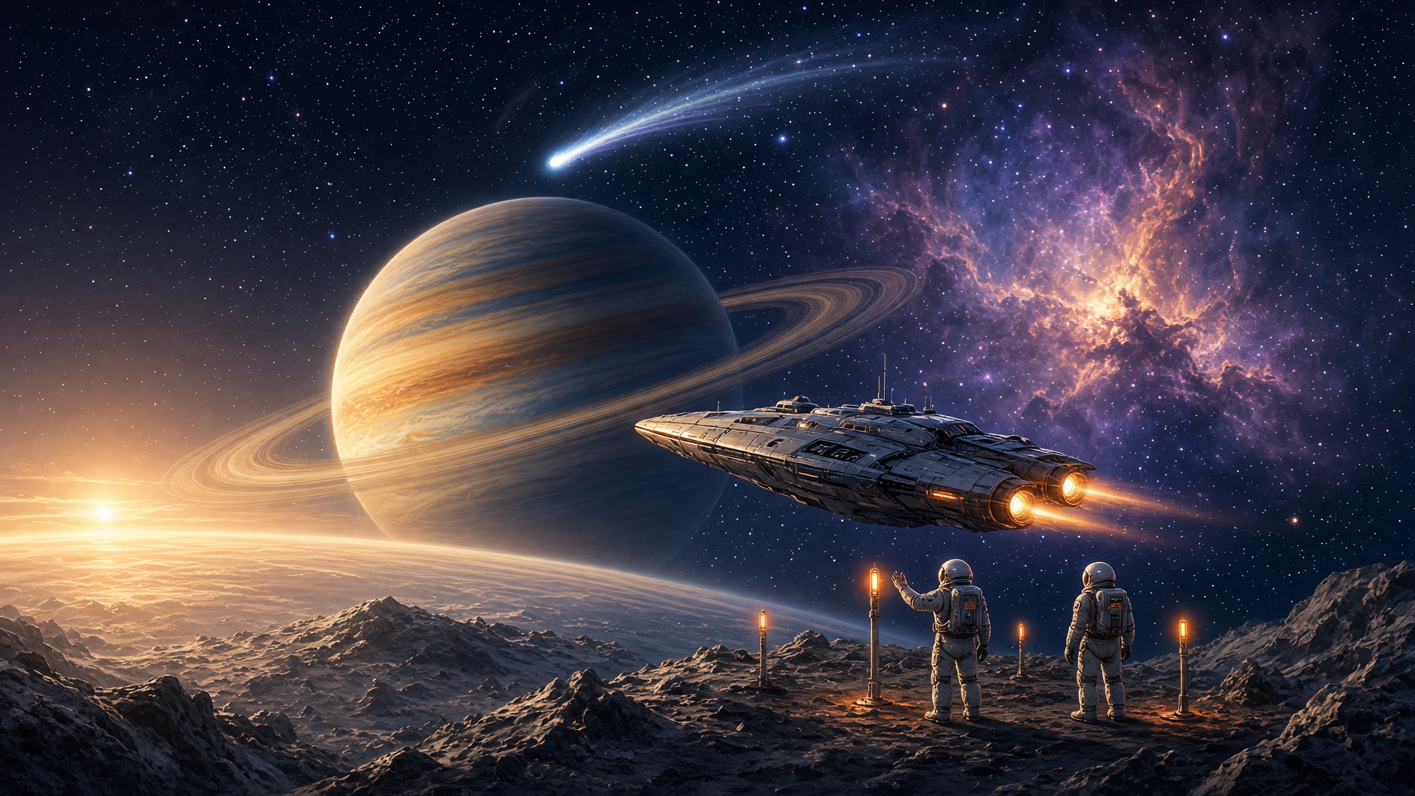 Space Exploration print artwork