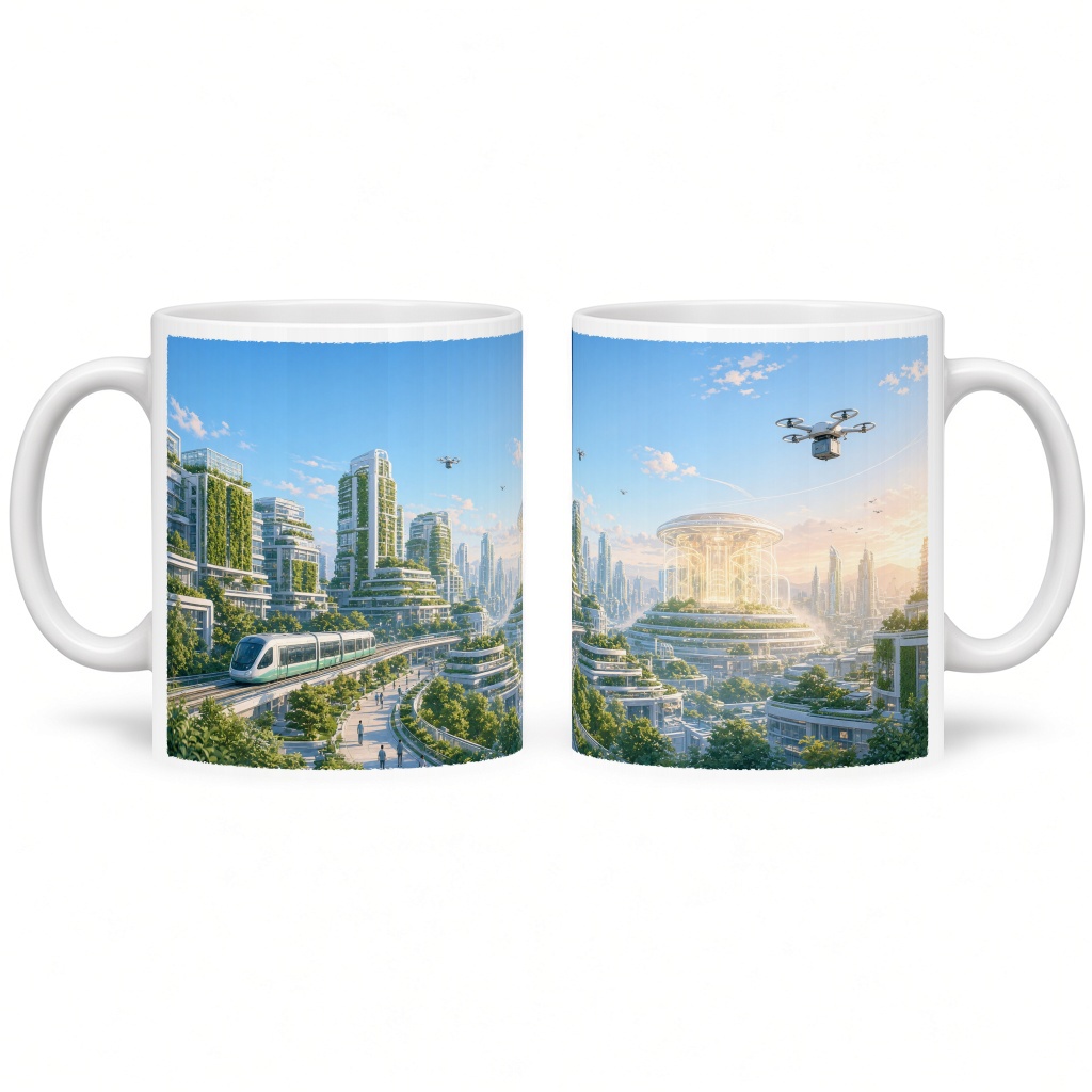 Near Future Progress Mug