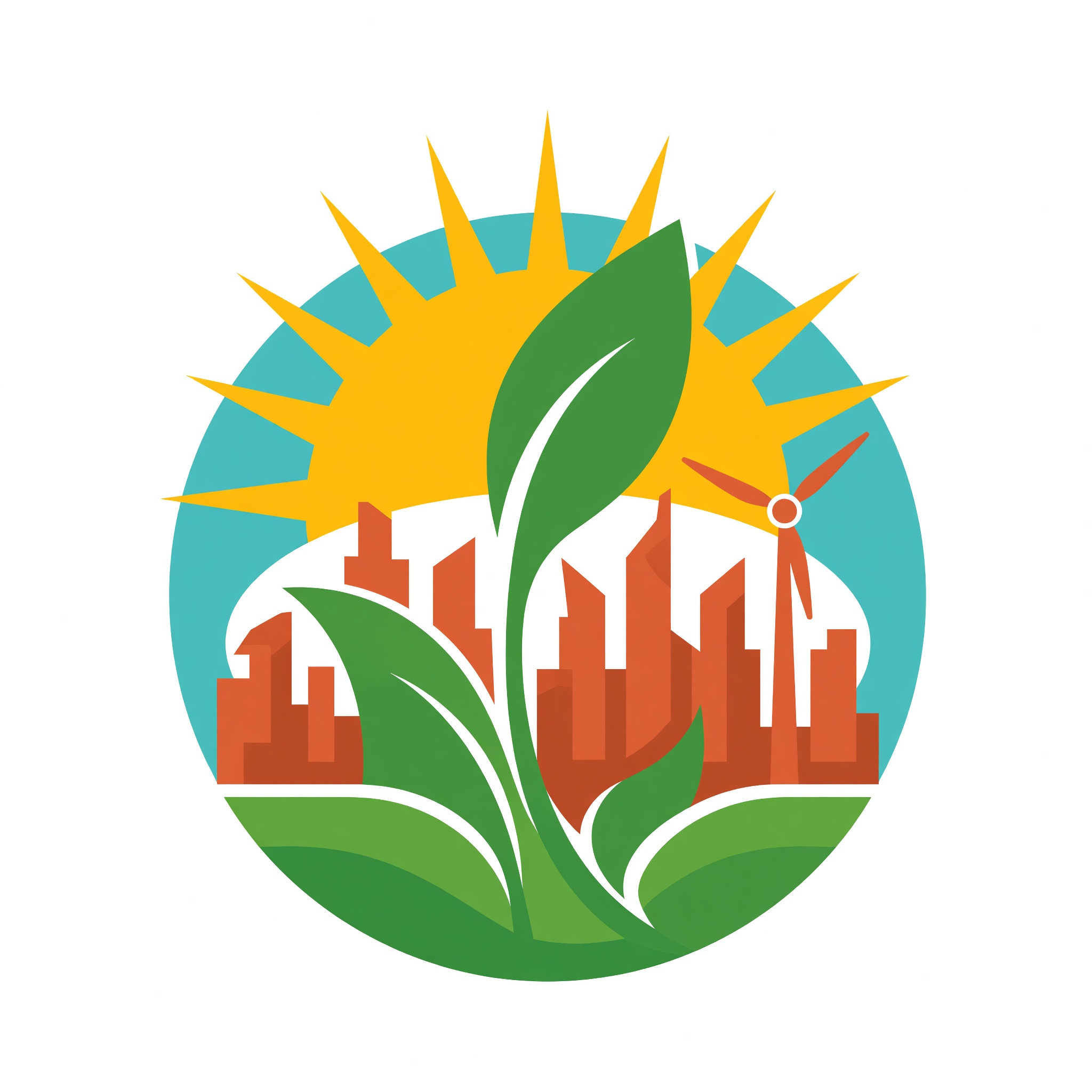 Solarpunk Abundance print artwork
